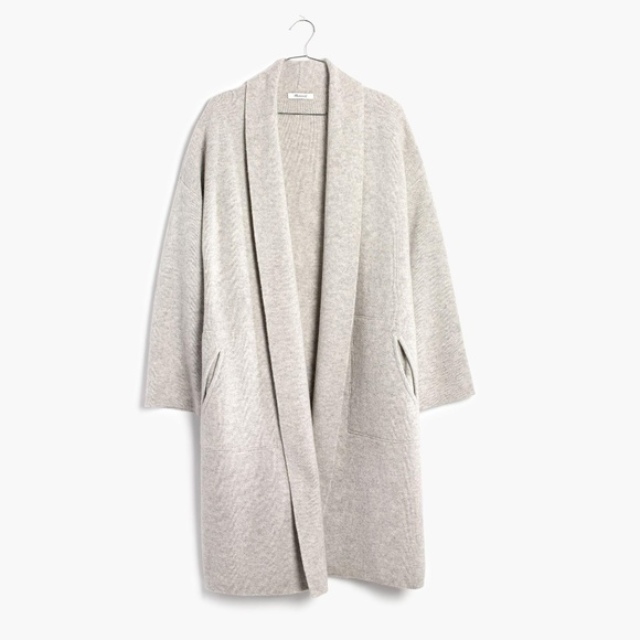 madewell rivington sweater coat
